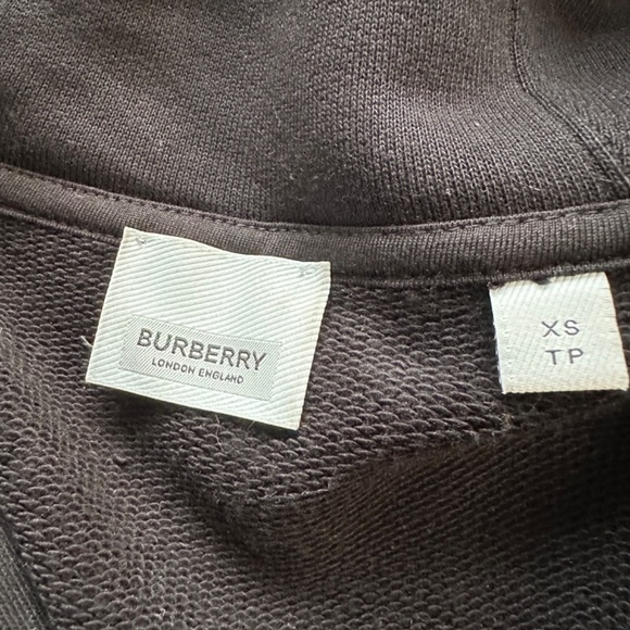 Burberry Vintage Check Panel Cotton Jogging Pants and Sweater - XS - Picture 8 of 11